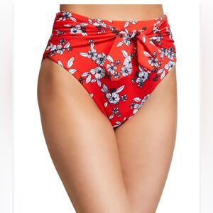 NWOT VERONICA BEARD AZOIA‎ TIE-FRONT BIKINI BOTTOM SIZE XS